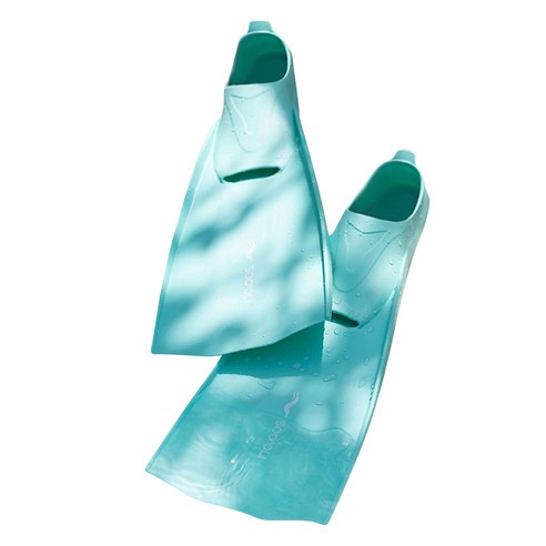 수올리 하이드로 롱핀 스노쿨링 오리발 + 메쉬백 세트, TURQUOISE