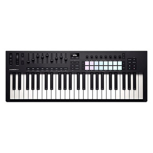 노베이션 런치키 49 마크4 미디 컨트롤러, 혼합색상, 1개, Launchkey 49 Mk4