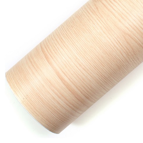 로즈로사 우드 패턴 몰딩 인테리어필름 PG597, 베이지브라운, 폭 20cm x 길이 50m