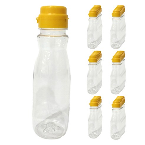 대경 소스 멀티 페트병 + 노랑캡 세트, 30개, 180ml