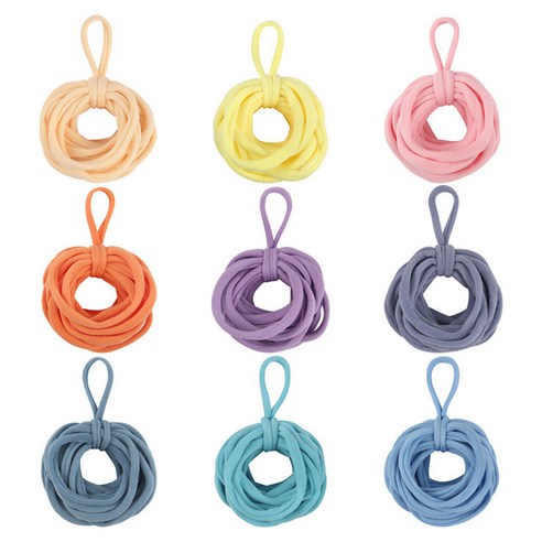 마다꾸미 양말목 만들기 공예 재료 9종 x 20p 세트, 마카롱, 1세트