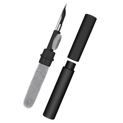 구스페리 에어팟 1/2/3/프로 버즈 먼지 제거 청소 키트 이어폰 청소용품 블랙, 1개