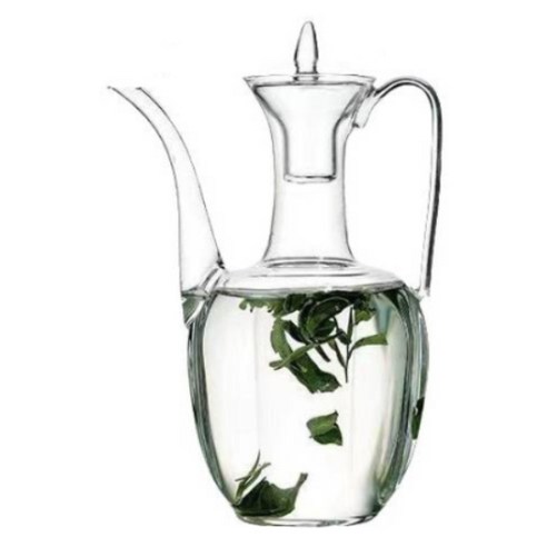 아메리칸로드 슬림 빈티지 유리 찻주전자 RK2363, 투명, 1개, 500ml
