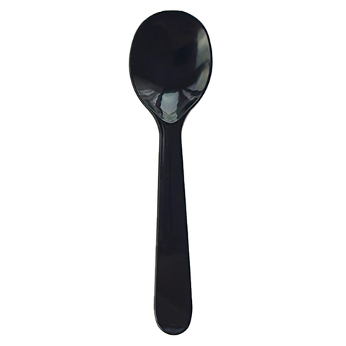 생활을그리다 벌크포장 미니미니 스푼 블랙 8.5cm, 300개, 1개입