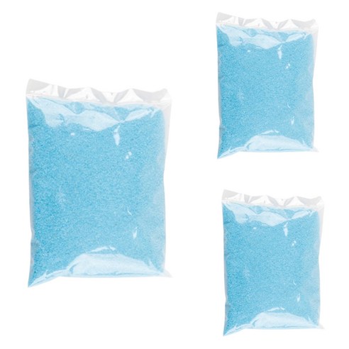 유니아트 색모래 500g, 하늘, 3개