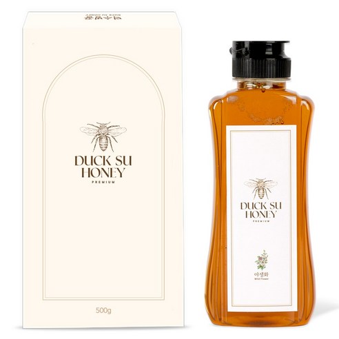 덕수벌꿀 사양 야생화, 500g, 1개