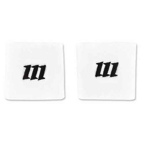 모리모토 WRISTBAND 2PK 손목밴드 아대, 화이트