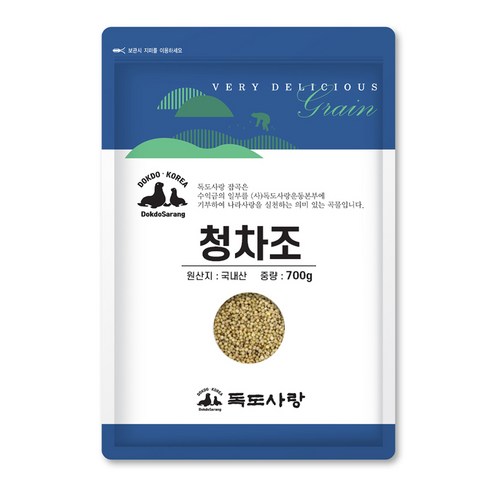 독도사랑 청차조, 700g, 1개
