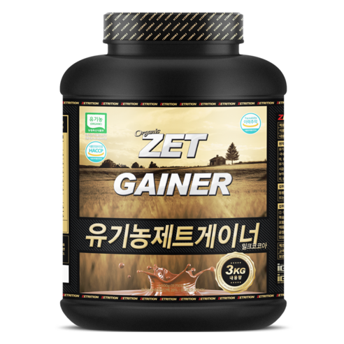 제트리션 유기농 제트게이너 밀크코코아, 1개, 3kg