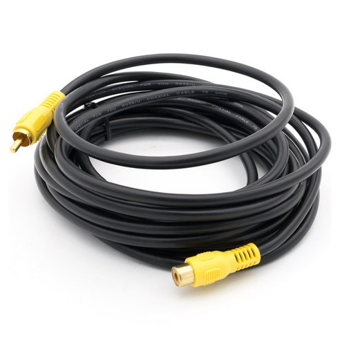 컴스마트 고급 M F RCA 1선 연장 케이블 AV1643, AV1643 Coms RCA 케이블(1선 연장 고급), 1개