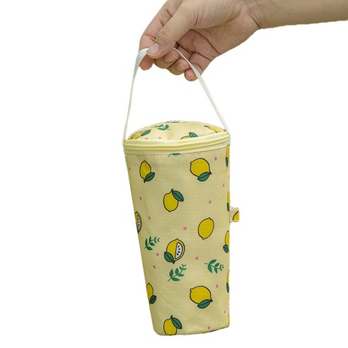 온앤쿨 핸디 파우치 ONE SIZE, 레몬 팝, 1개