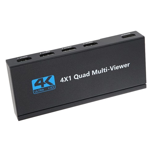 컴스마트 HDMI 화면분할기 4-1 멀티뷰어 4K 30Hz, 본상품선택, 본상품선택, 1개