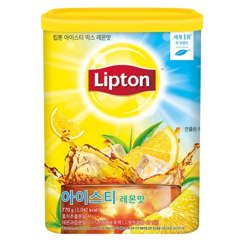 립톤 레몬맛 아이스티, 짜릿한 39% 할인 혜택으로 당신의 여름을 시원하게!