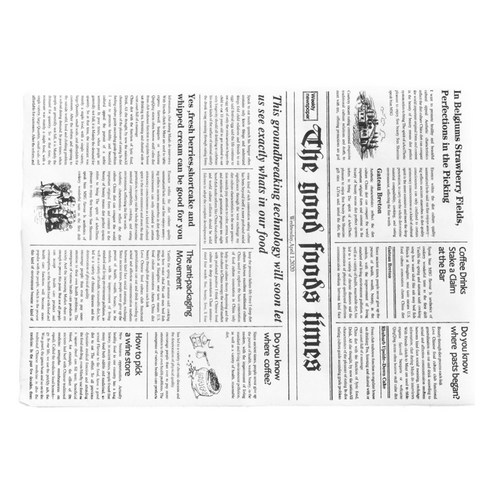 유산지 흑백신문 wp11, 100개입, 1개