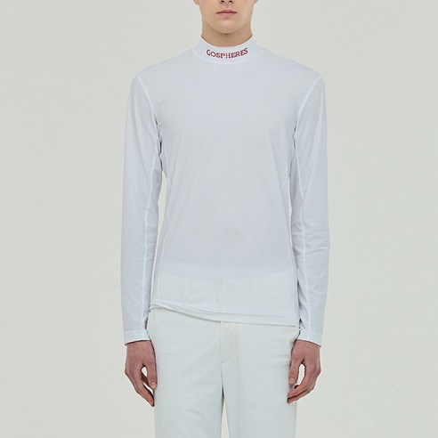 고스피어 남성용 LAYER LONG SLEEVE MOCK NECK 티셔츠 PM3ULT11