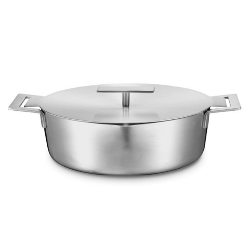 쿡에버 쿠치나레 플러스 인덕션 스텐 통3중 전골 냄비, 24cm, 1개