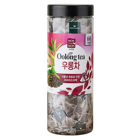 녹차원 우롱차, 1.2g, 1.2, 60개입, 1개