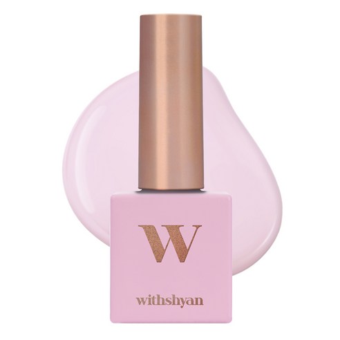 위드샨 프로페셔널 젤 폴리쉬 위드젤네일, W40 발레리나핑크, 10g, 1개