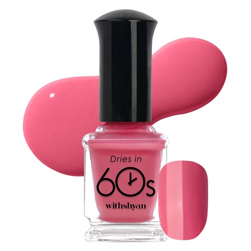 위드샨 60초 매니큐어, M160 플라밍고, 9ml, 1개