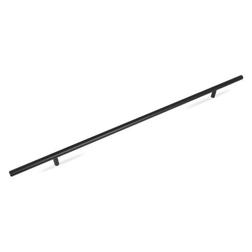 모네스페스 코어 가구손잡이 416mm, 블랙, 1개