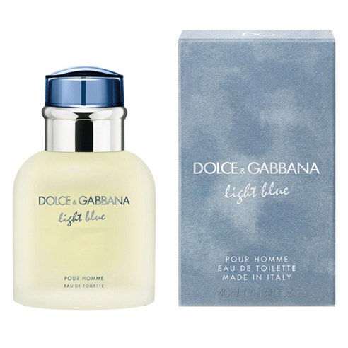 돌체앤가바나 라이트 블루 뿌르 옴므 오 드 뚜왈렛, 40ml, 1개