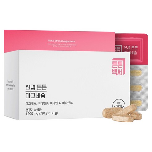튼튼백서 신경 튼튼 마그네슘 108g, 1개, 90정