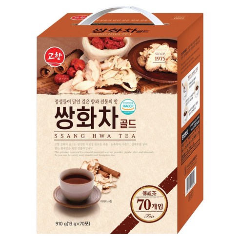 고향 쌍화차 골드, 70개입, 1개