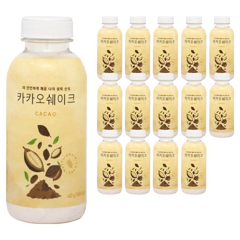 원픽선식 카카오 쉐이크, 40g, 15개