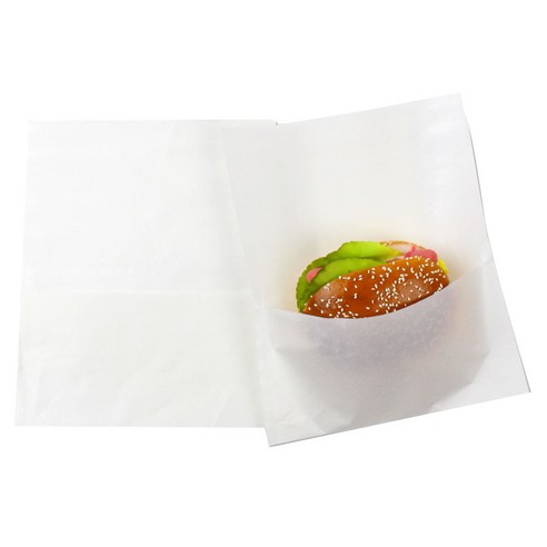 아이엔피 샌드위치 봉투 무지 화이트 20 x 23 cm, 100개, 1개입