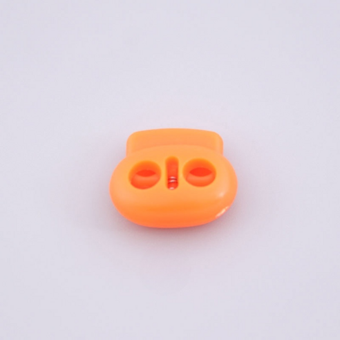 미소로운 다용도 끈길이 조절 버클 18 x 16 x 5 mm, 오렌지, 10개