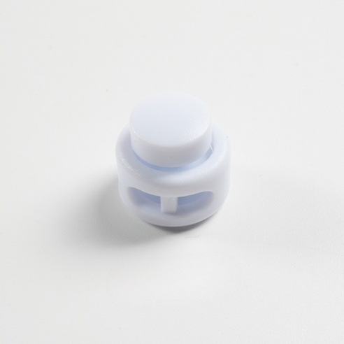 미소로운 기본원형 끈길이조절 버클 19 x 17 x 5 mm, 화이트, 10개