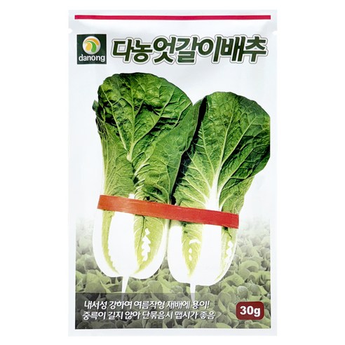 다농 엇갈이배추 씨앗 30g, 1개