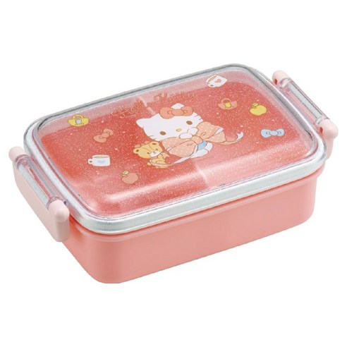 스케이터 항균 휴대용기 450ml RBF3ANAG, 헬로키티 도트, 1개
