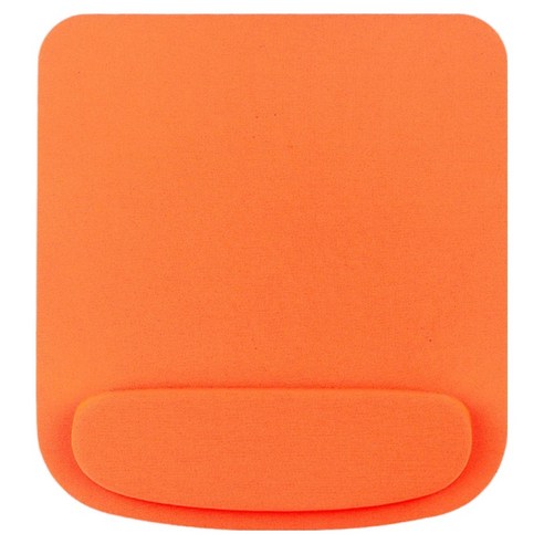 머니풀 마카롱컬러 부드러운 손목보호 마우스패드, MF ORANGE, 1개