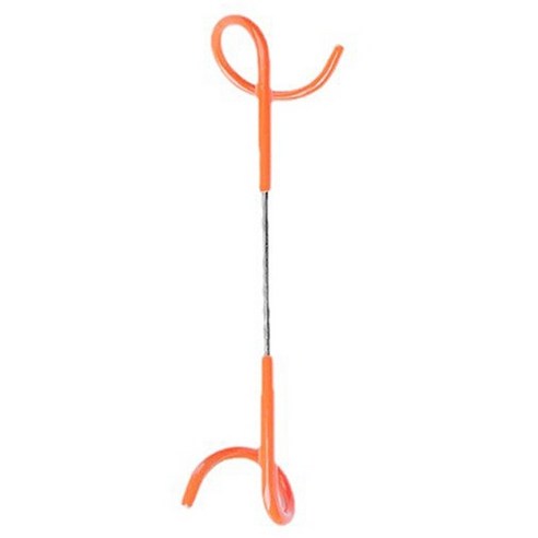 라벤티아 돼지꼬리 렌턴 거치대, 오렌지, 1개