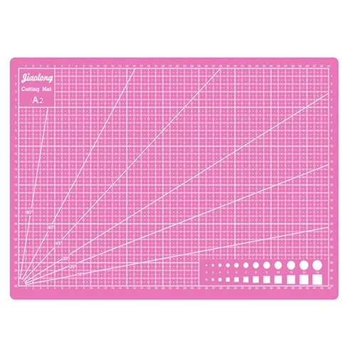 마메 PVC 커팅매트, 핑크