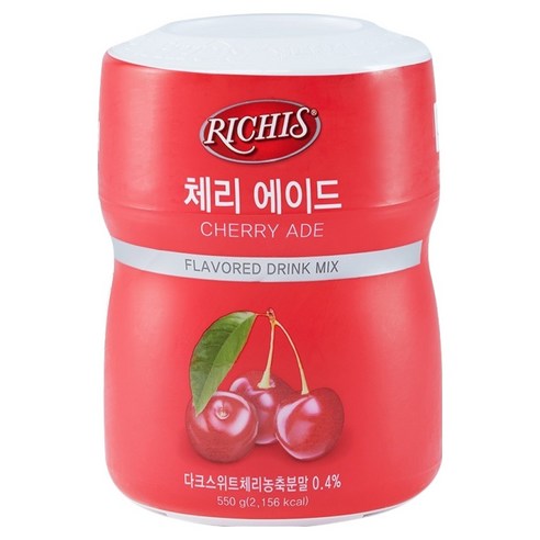 리치스 체리 에이드, 550g, 1개입, 1개