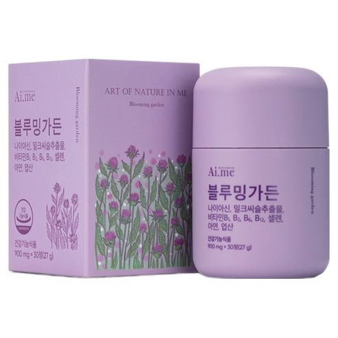 에이아이미 코오롱제약 블루밍가든 밀크씨슬 27g, 1개, 30정