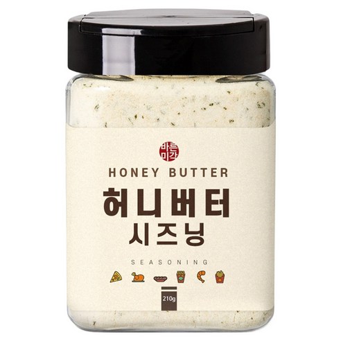 바른미각 허니버터 시즈닝, 1개, 210g