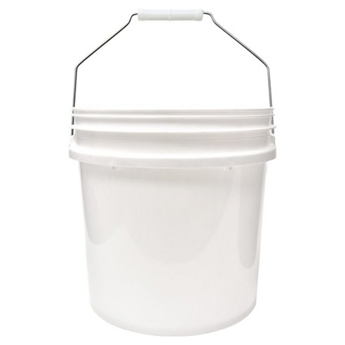 월드크린 다용도 휴대용 버킷, 16L, 화이트