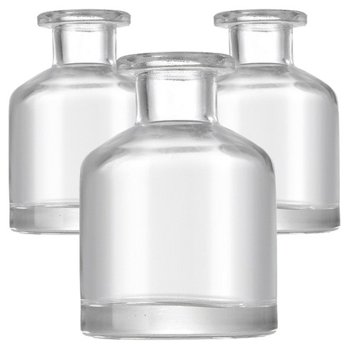 꼬까 시약병 디퓨저 용기, 투명, 3개, 150ml