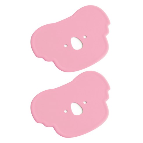 에이드엘 펀칭코알라 실리콘 컵받침, 인디핑크