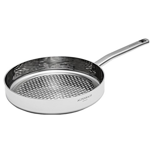알텐바흐 인덕션 솔리드 316Ti 소테 프라이팬, 1개, 24cm