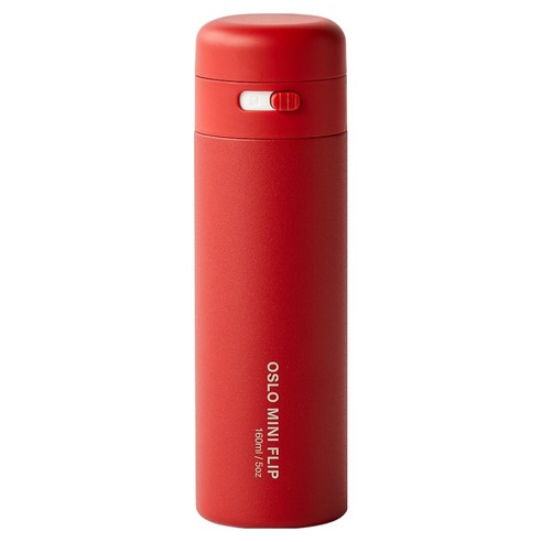 오슬로 미니 플립 텀블러, 레드, 160ml, 1개