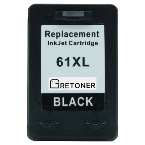 HP No.61XL CH563WA 호환 잉크 카트리지, 검정, 1개