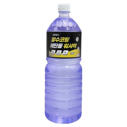 레인윙스 발수코팅 에탄올 워셔액, 1개, 1.8L