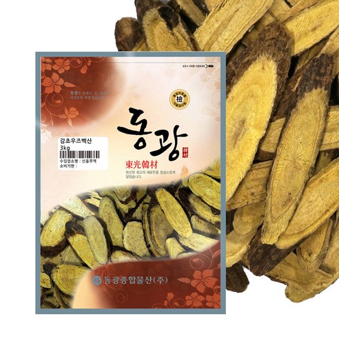 동광한방몰 감초, 3kg, 1개