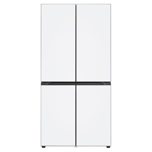 LG전자 [색상선택형] 디오스 오브제컬렉션 STEM 베이직 Fit 앤 Max 상냉장 하냉동 601L 4도어 양문형 냉장고 방문설치, M626MQQ052S