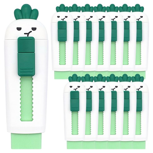 조선문방구 무기력 슬라이드 지우개, 무, 14개