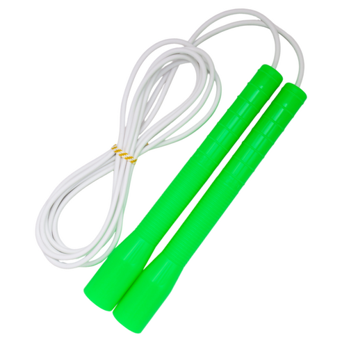 제이에프로프 스피드 줄넘기 가로형, 초록색 + 흰줄, 1개
